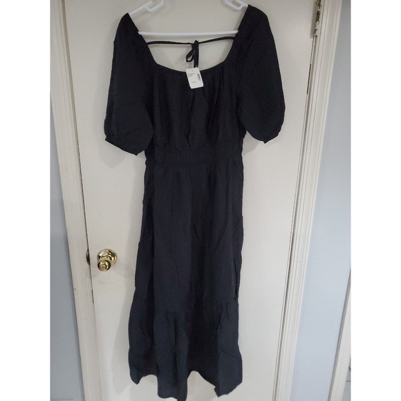 Saks Fifth Avenue Back Tie Midi Dress - Medium - Picture 3 of 6